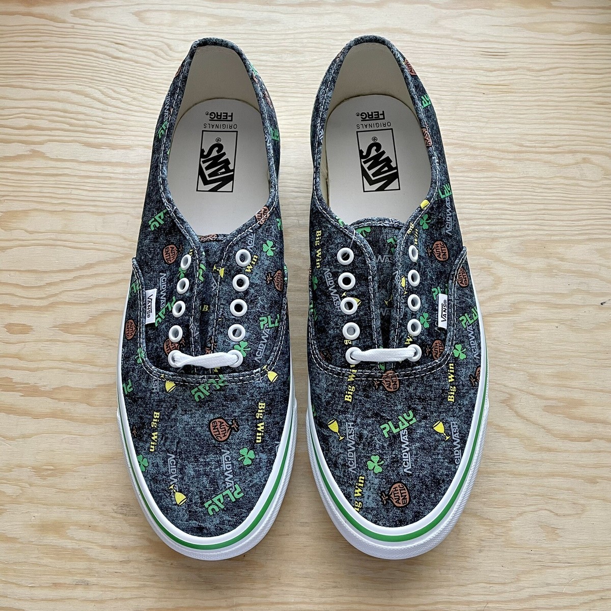 VANS Vault X FERGADELIC OG men's size 13 Authentic LX Acid