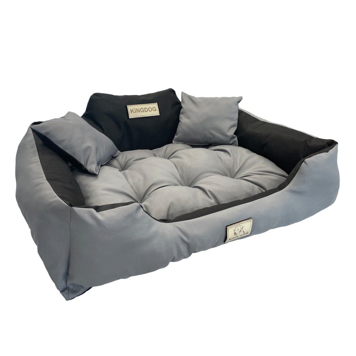 Hundebett Kingdog 100 x 75 Hundekissen Katzenbett Tierbett waschbar weich  Gr L | eBay