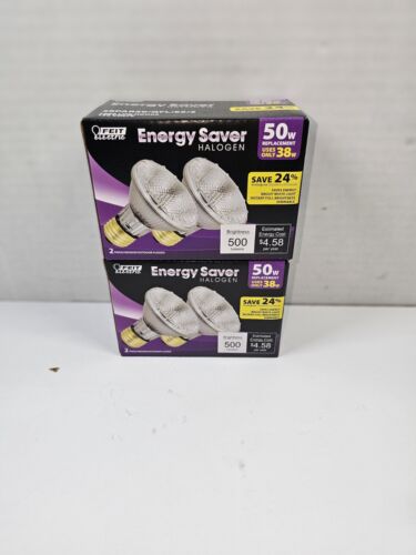 Lot Of 2 Feit 38PAR20/QFL/ES/2 38-watt Energy Saving PAR20 Reflector 4 Total