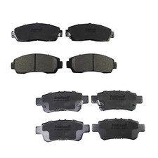 Front & Rear ceramic Brake Pads For 2005 2006 2007 2008 2009 2010 Honda Odyssey