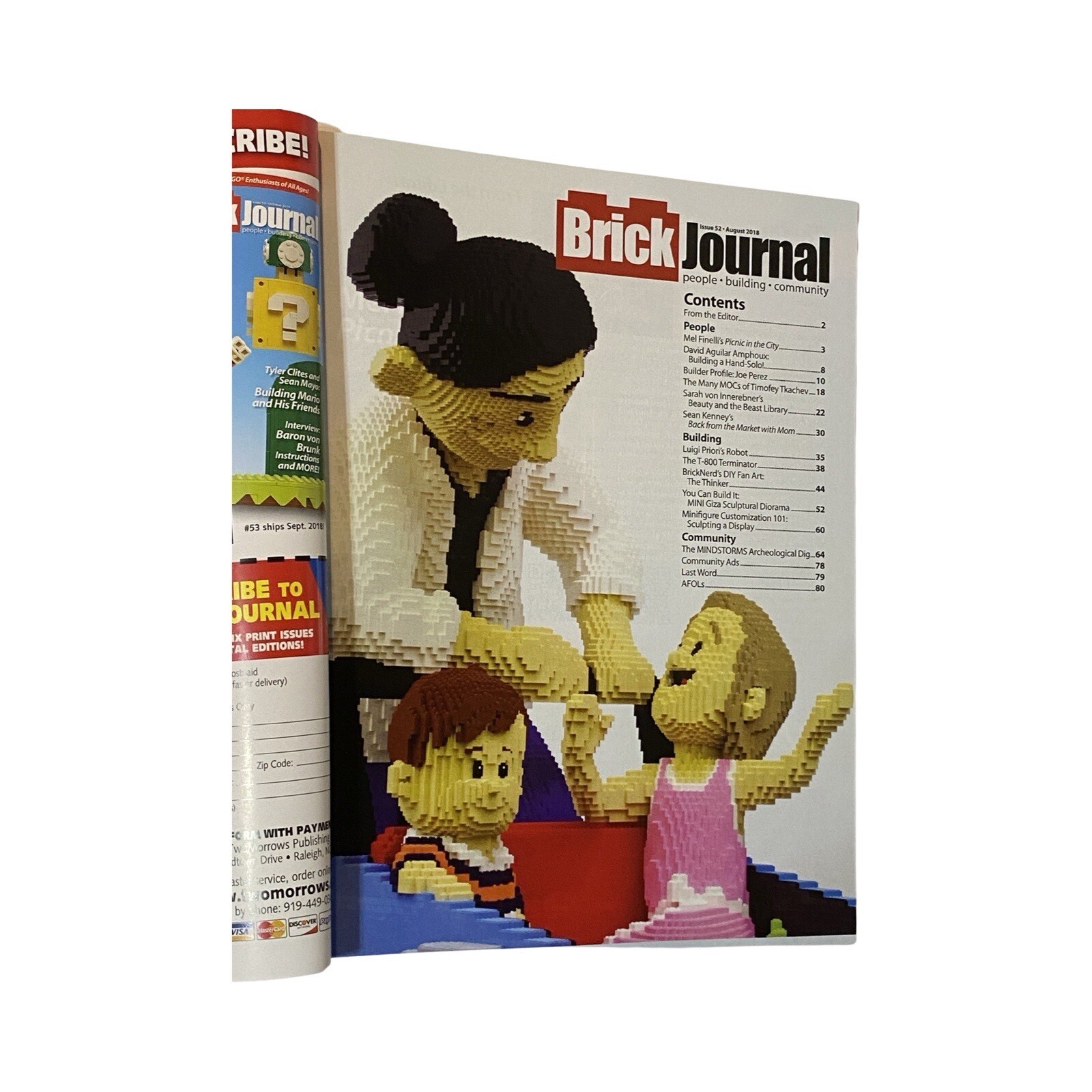 Brick Journal Magazine 52 Aug 2018 Brickworld LEGO T800 Terminator