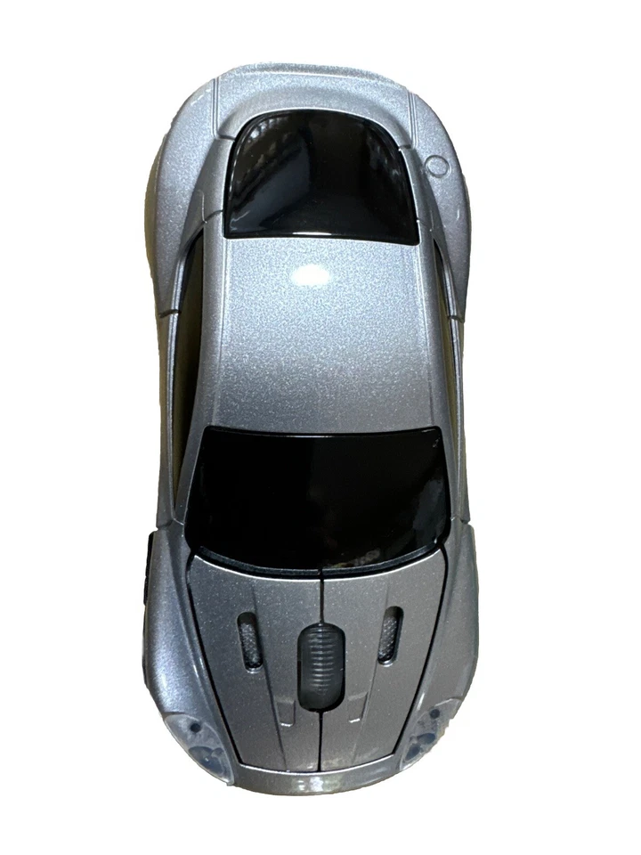 LIMITED UK STOCK Aston Martin Car Wireless Optical MousePC Laptop USB SILVER - Image 2 of 4