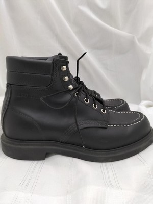 Red Wing 8133 Frankfurter Supersole 9e Black Chrome MOC Toe Boot 