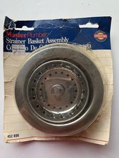 Plumb Shop 452-896, Master Plumber, SS Chrome, Basket Sink Strainer