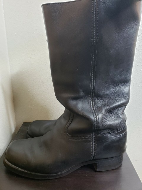 frye square toe boots