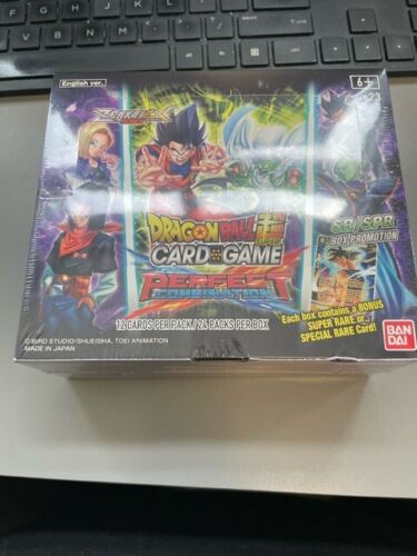 Dragon Ball Super Perfect Combination Booster Box Sealed English - Afbeelding 1 van 3