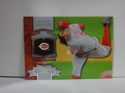 2013 Topps Chasing History Cincinnati Reds Baseball Card #CH134 Tony