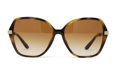 Tory Burch Sunglasses Women's Square Frame TY9059U 183113 Dark Tortoise 56mm NEW