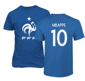 France 2018 Soccer #10 Kylian MBAPPE World Cup Men's T-Shirt | eBay