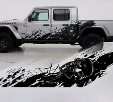 Gladiator Truck Graphic Decal Sticker, Custom Spartan Off-Road Truck Decal.