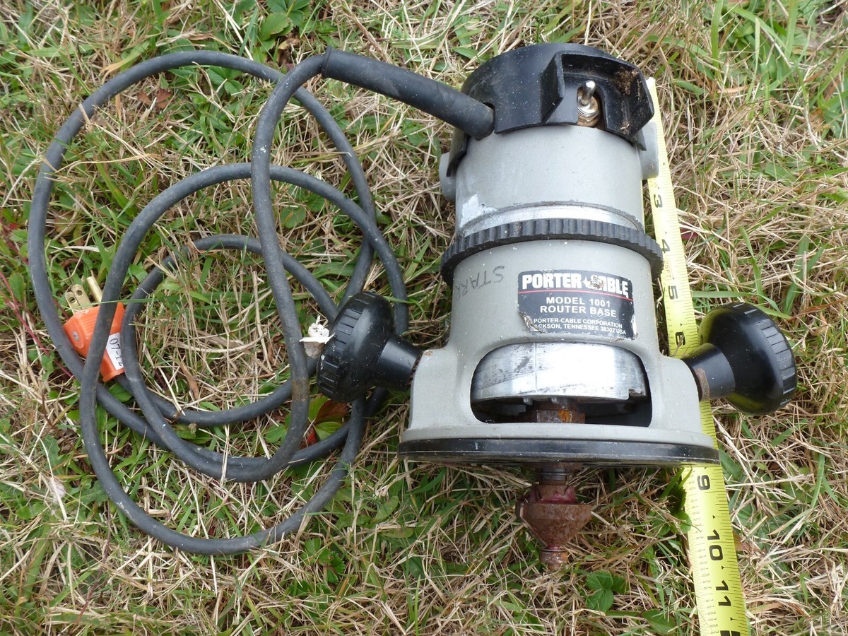 PORTER-CABLE Kit routeur à base fixe de 11 ampères avec cordon 1-3/4