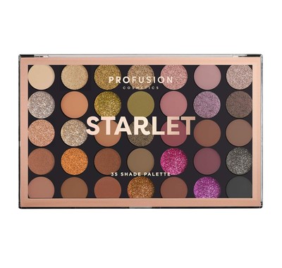 Profusion Cosmetics Starlet 35 Shade Master Lidschatten-Palette (goldene