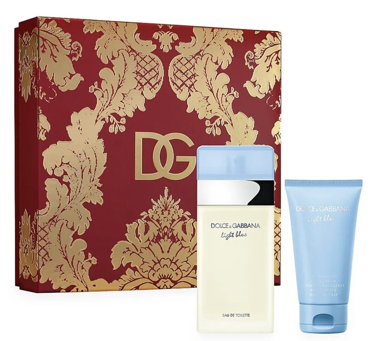 ※週末終了　ドルガバ Light Blue 2本セット Light Blue by Dolce & Gabbana for Men 4.2 oz EDT 2pc Gift