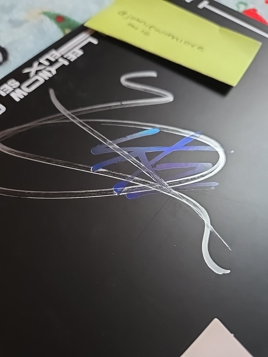 Stray Kids Go LIVE HYUNJIN SIGNED Album + CD + Photobook +