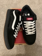vans baxter black white gum