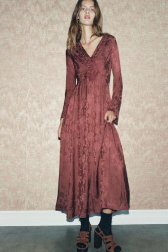 Neu mit Etikett _ Zara Woman FW24 BESTICKTES JACQUARDKLEID ZW COLLECTION 7521/270 _ XS, S, M, L - Bild 7 von 12