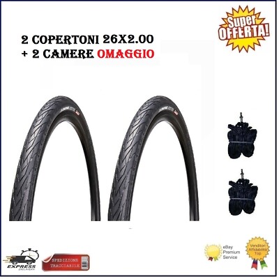 KENDA Set: 2 X Kobra K885 Fahrradreifen MTB SEMI-Slick 50-559 / 26x2.00