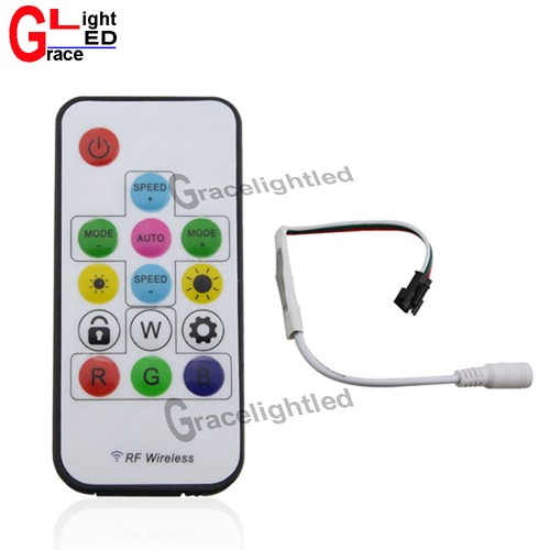 DC5V/24V LED IR RF Remote Controller for WS2811 WS2812 WS2812B LED Strip Light - Picture 9 of 9