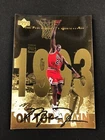 UPPER DECK MICHAEL JORDAN GOLD SERIES OVERSIZED CARD! 1993