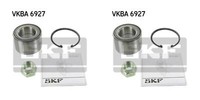 SKF 2X Radnabe Radlagersatz Hinterachse FüR Mitsubishi Outlander I CU W