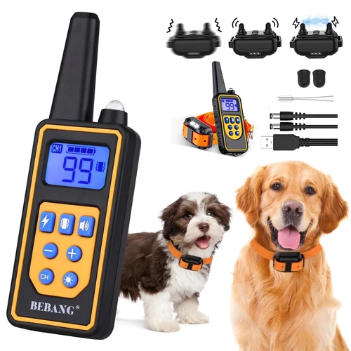 Anti Bark Electric Shock Dog Pet Training E-Collar Obedience Remote Control AU - Picture 10 of 10