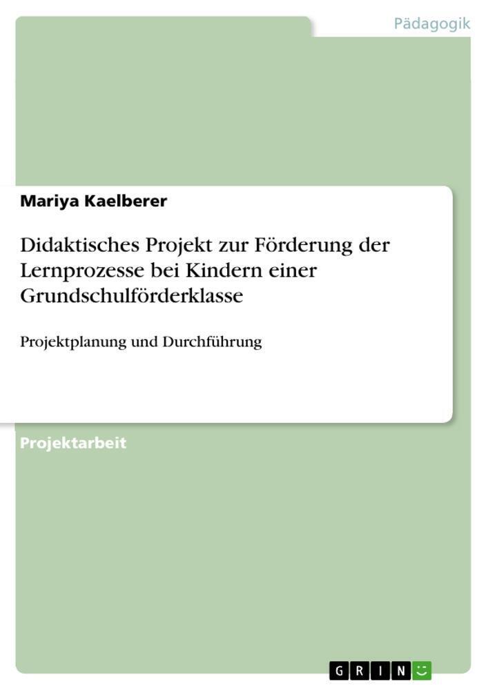 Thumbnail - Mariya Kaelberer | Didaktisches Projekt Zur Förderung Der Lernprozesse
