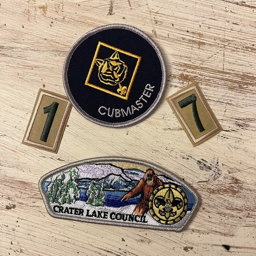 Boy Scout CSP Crater Lake Council Shoulder Patch Cubmaster 2018 | eBay