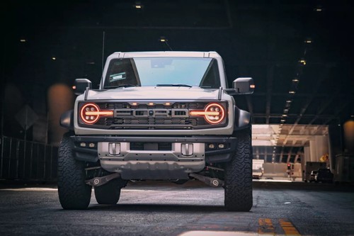 AlphaRex NOVA For 2021-2024 Ford Bronco Projector Headlights Lamps Alpha Black - Picture 4 of 21