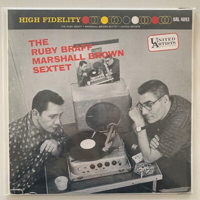 The Ruby Braff-Marshall Brown Sextet   S/T - 1986 Spain MONO Vinyl LP Near Mint