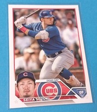2023 Topps Series 1 MLB Seiya Suzuki #183 Parallel Chicago Cubs Baseball GREAT!