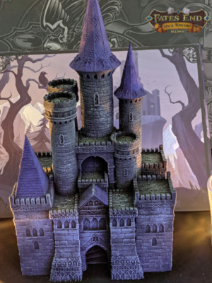 Vampire 3D Printed Dice Tower - Fate's End Collection