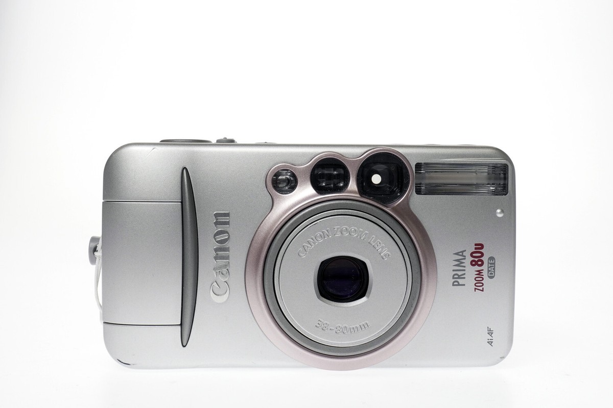 Canon Prima Zoom 80U 35mm Point Shoot Film Camera 38-80mm Zoom