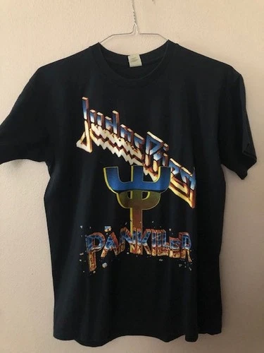 Judas Priest Painkiller Tour T-shirt SZ L Metal 1990s vintage concert t-shirt, vintage, single stitch, B+ condition