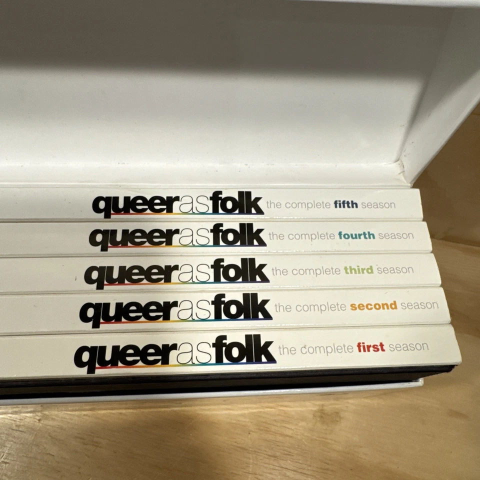 Queer As Folk - The Complete Series Box Set (DVD) Complete Set of 28 Discs! Foto 4 de 4