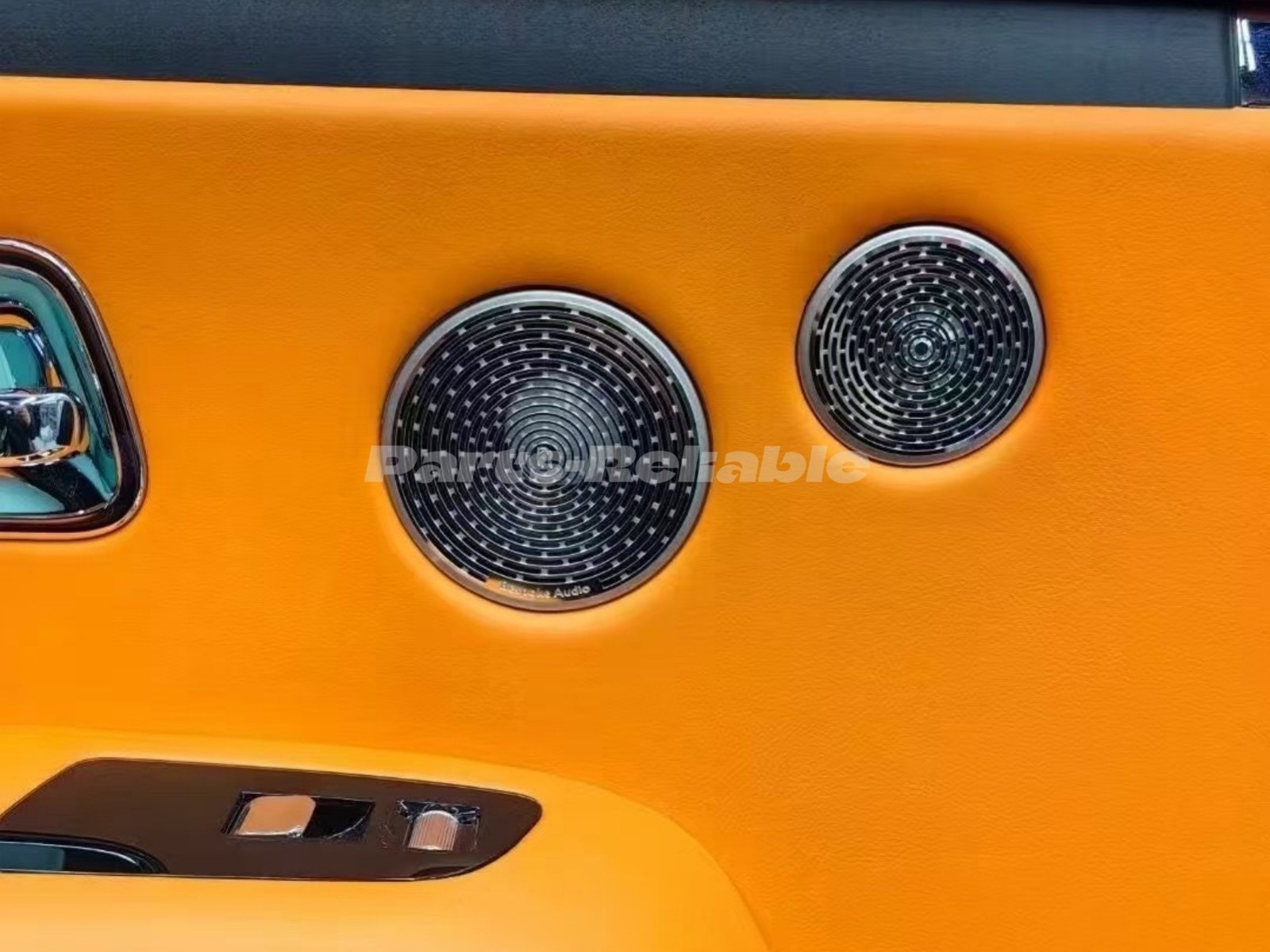 12Pcs Door Tweeter Speaker Grill Cover For Rolls-Royce Ghost Wraith Cullinan