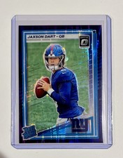2025 Panini Donruss Optic Jaxson Dart Purple Shock Rated Rookie Prizm #273 QB1