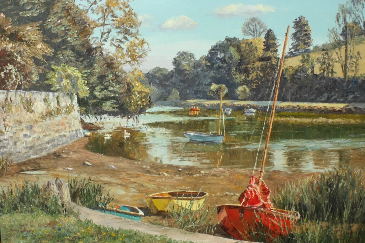 油画海边印象派艺术绘画| eBay