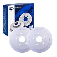 2X Hella Bremsscheiben 288Mm Hinten Passend FüR Lexus RX Toyota Highlande