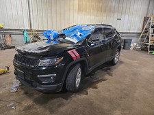 Used Rear Left Door Window Regulator Rear fits: 2018 Jeep Compass new style hori