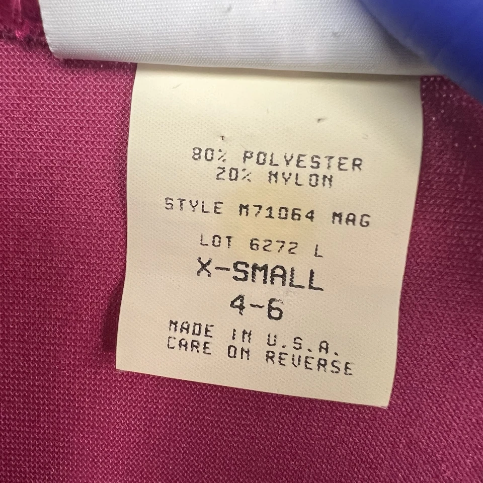 Camisón Largo Gilligan O'Malley XS Rosa Terciopelo Bordado Romántico Foto 4 de 4