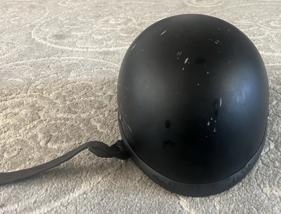 DOT X-Terminator Gorro Negro Casco Moto Talla Pequeña Foto 4 de 4