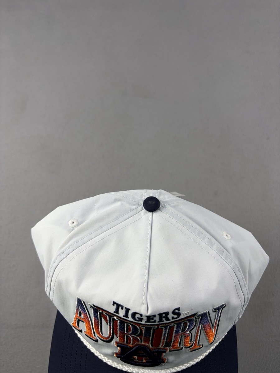 Auburn Tigers Hat SnapBack Cap 47 Brand White Hitch Rope  display picture 2