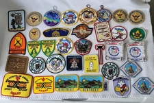 Mix Boys Scouts Utah Embroidered Patches Lot Of 35