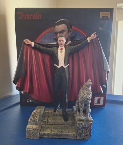 Universal Monsters Bela Lugosi Dracula Vampire Deluxe 1/10 Iron Studios ...