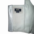 Maeve by Anthropologie Metallic Silver Corset Top Zip Closure Size US 4 — photo 4