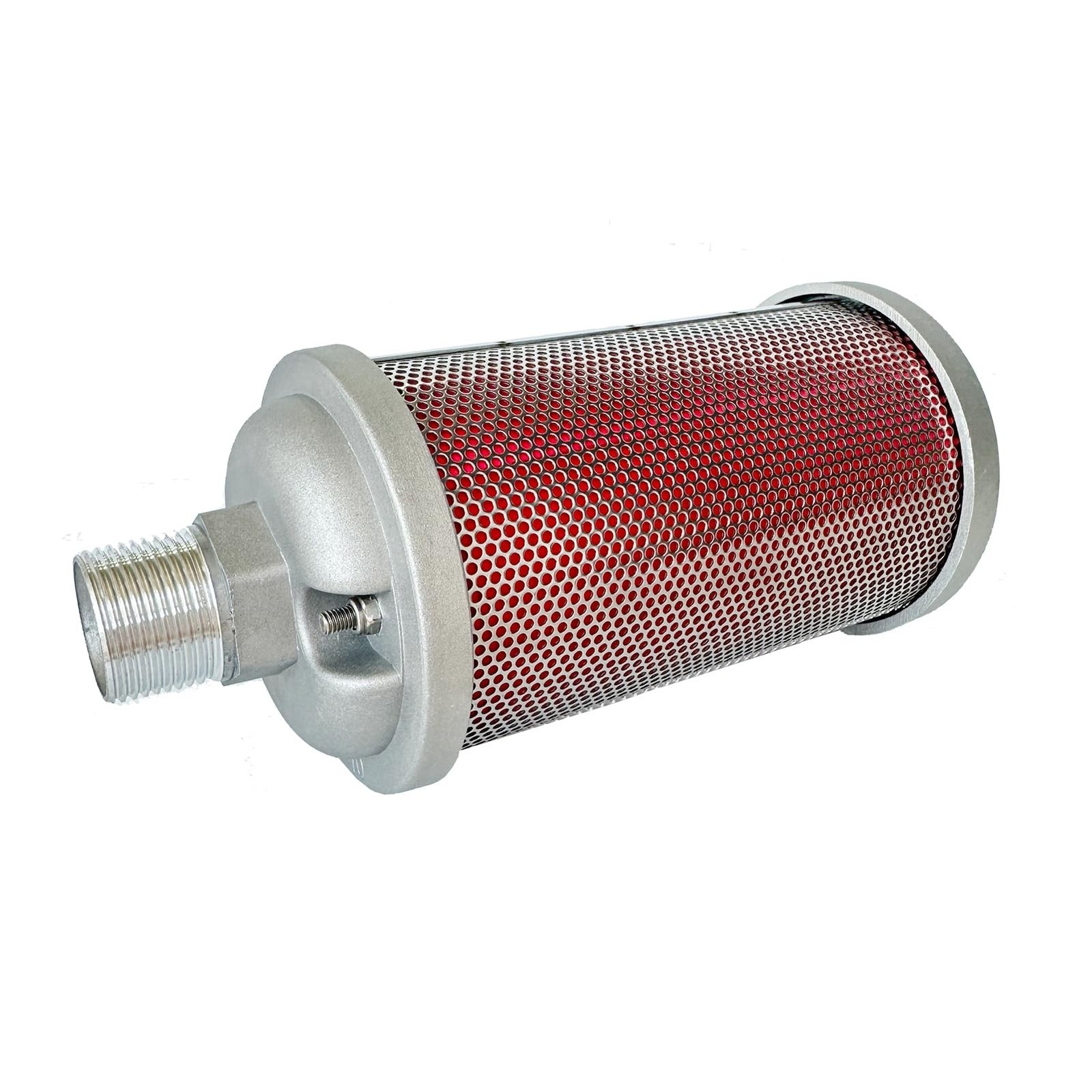 Muffler 1.5" Npt Male, Air Exhaust Silencer For Compressor..