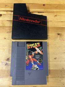 Rygar (Nintendo NES, 1987, Tecmo) &ndash; Authentic Cartridge & Dust Cover Only