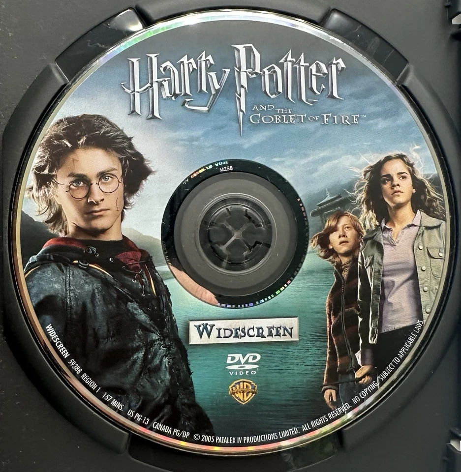 Harry Potter And The Goblet Of Fire DVD Widescreen Edition Daniel Radcliffe 2006 - Image 3 of 3