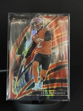 2025 Panini Select Evan Mcpherson #259 Red Prizm Shock /249 Limited GOAT Kicker