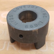 LOVEJOY L-099 Coupling Hub, 1-1/8" Bore, 1/4" Keyway - USED